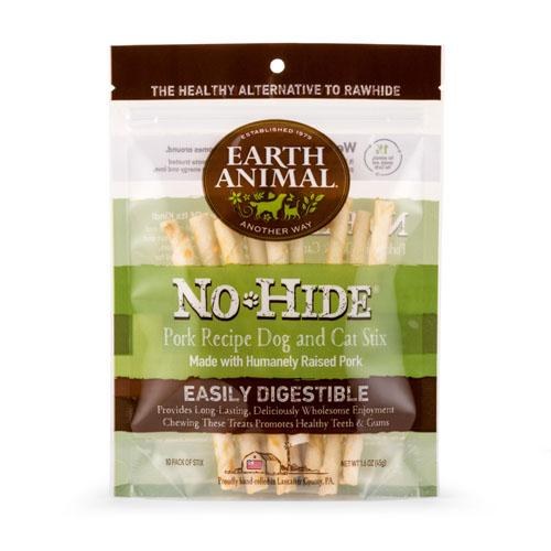 Earth Animal NoHide Pork Sticks 10pk