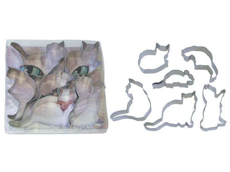 Cookie Cutters- Cat 6pc Set
