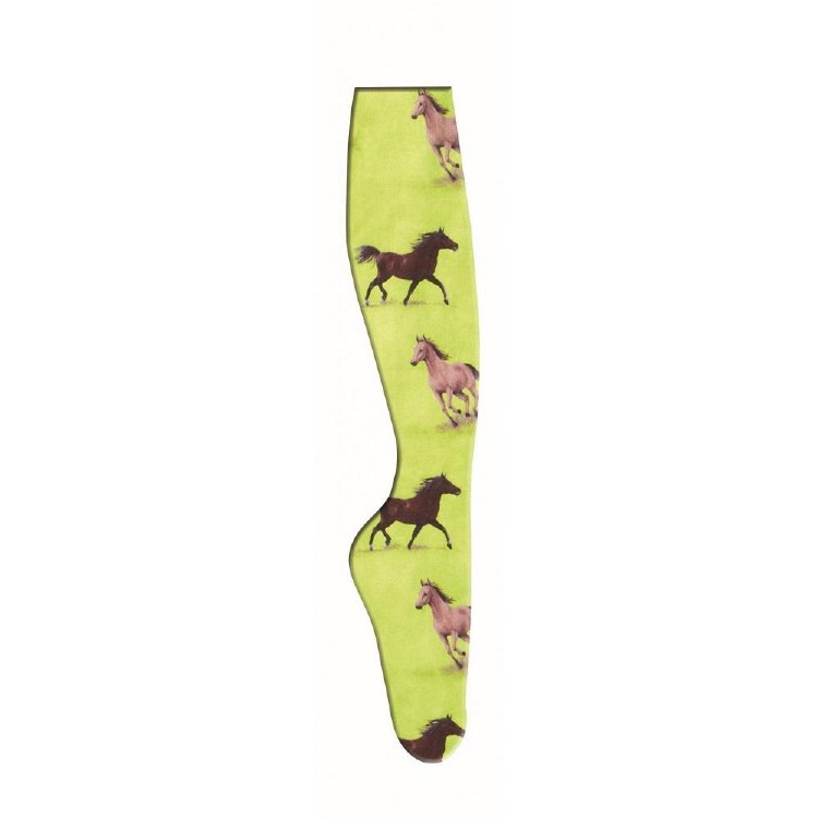 Zocks Kids Lime Horse Socks