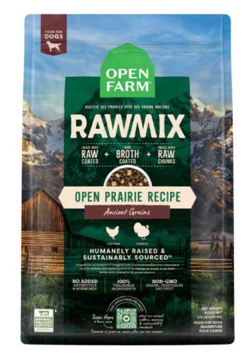Open Farm RawMix Ancient Grains Open Prairie 3.5lb