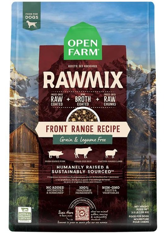 Open Farm RawMix Grain Free Front Range