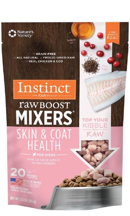 Instinct Raw Boost Mixer Skin & Coat 5.5oz