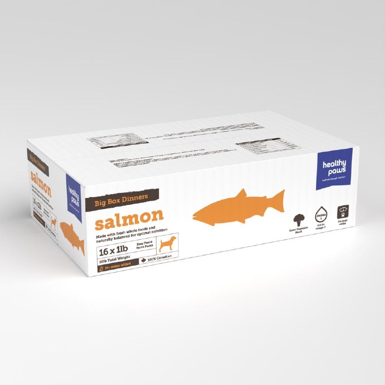 Healthy Paws Big Box Salmon 16lb