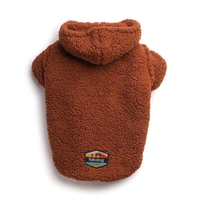 Fabdog Rust Sherpa Sweater 16"