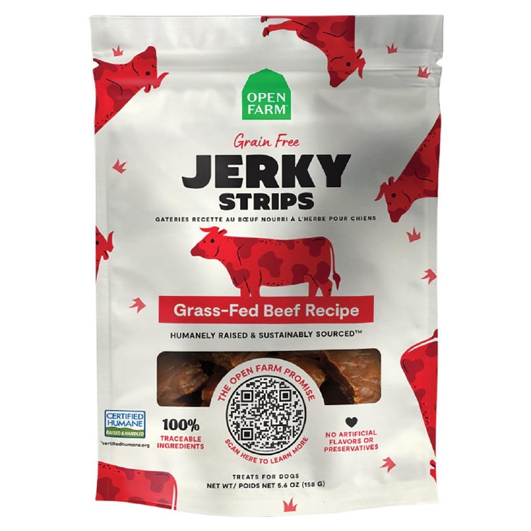 Open Farm Beef Jerky 5.6oz