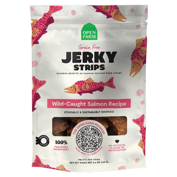 Open Farm Salmon Jerky 5.6oz