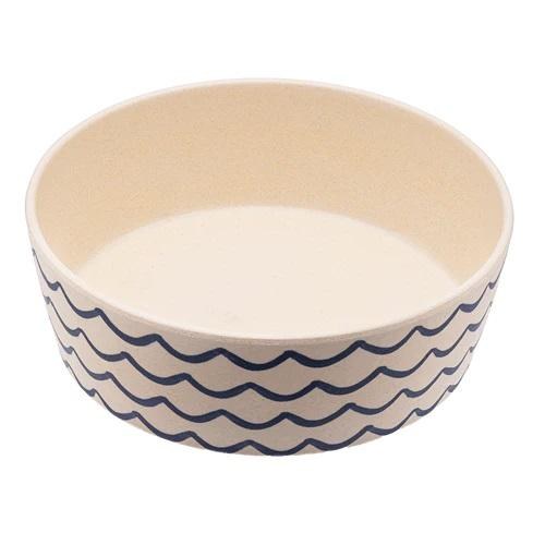 Bowl- Bamboo Waves Pattern L