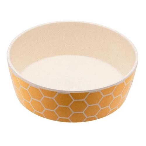 Bowl- Bamboo Honeycomb Pattern L