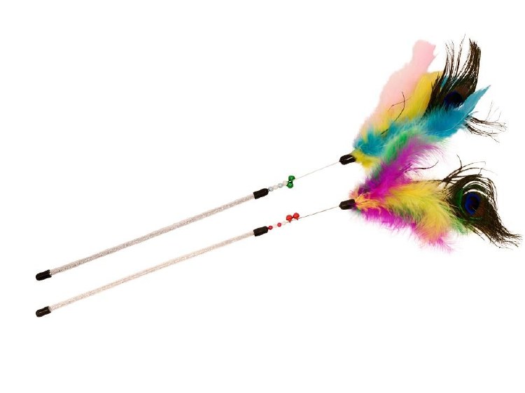 Budz Feather Toys- Multicoloured