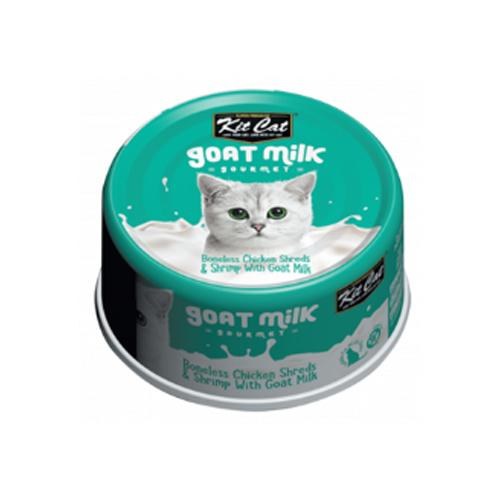 Kit Cat Goat Milk Chicken & Shrimp 70g