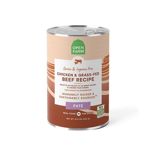 Open Farm Chicken & Beef Pate 12.5oz