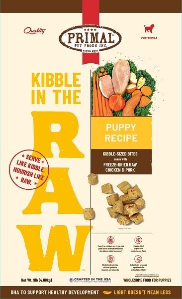 Primal KR Puppy Chicken & Pork 9lb