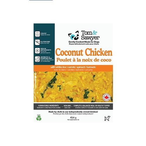 Tom & Sawyer Gently Cooked Coconut Chicken 1lb
