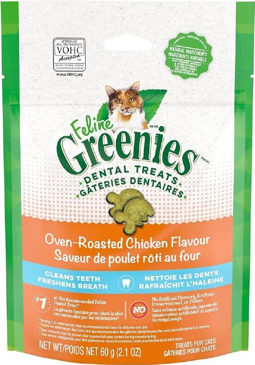 Feline Greenies Chicken Treats 2.1oz