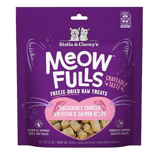 Meowfulls Fish & Salmon Treats 1.5oz