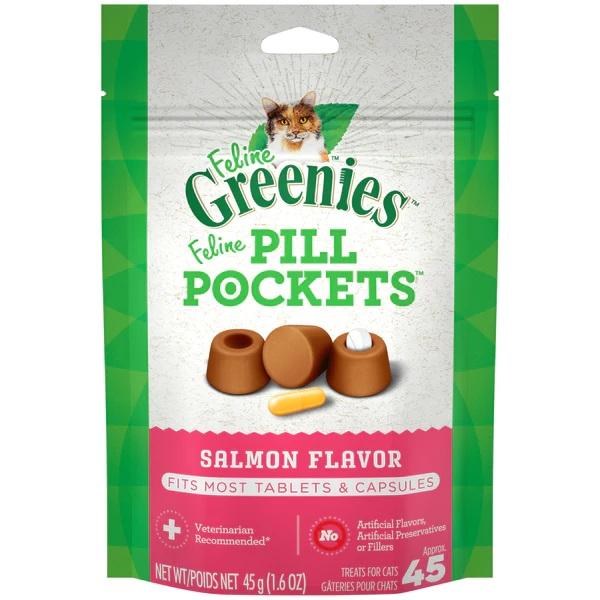 Pill Pockets Cat Salmon 1.8oz