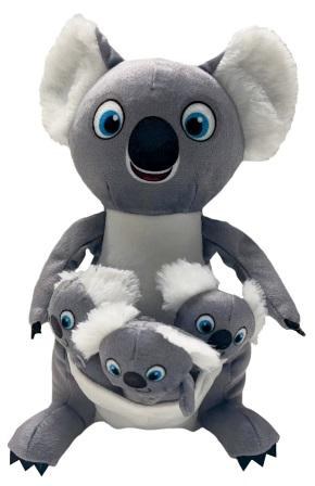 Hide & Seek Koala/3 Babies