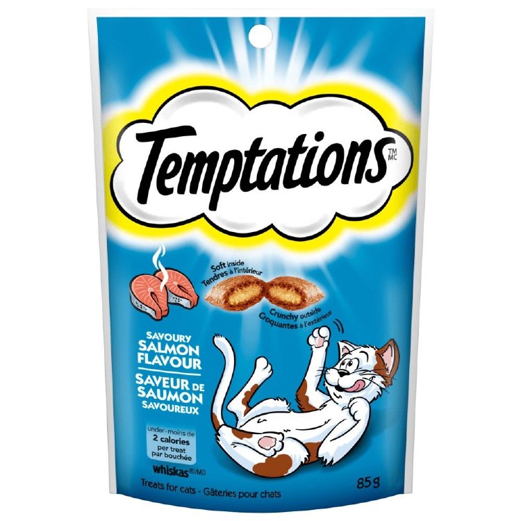 Temptations Salmon 85g