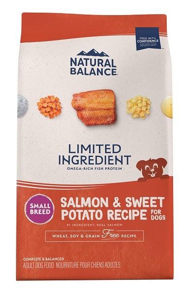 Natural Balance Small Breed Fish & Sweet Potato 4lb