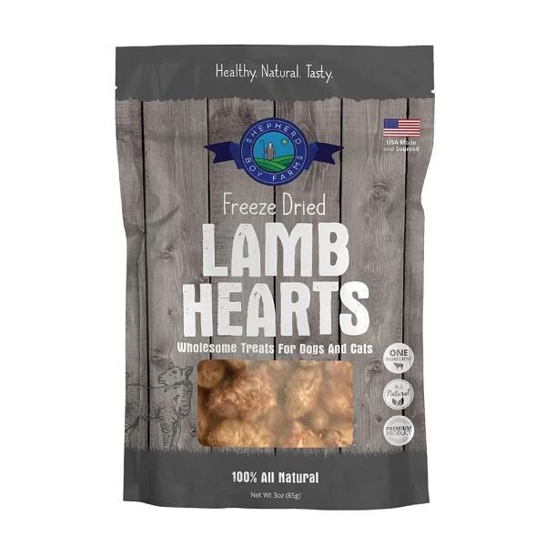 Freeze Dried Lamb Hearts 3oz
