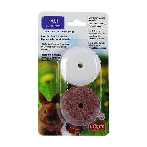 Lixit Mineral/Salt Wheel 2pk