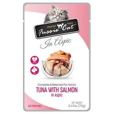 FussieCat Tuna/Salmon Aspic 2.47oz
