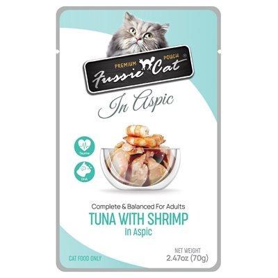 FussieCat Tuna/Shrimp Aspic 2.47oz