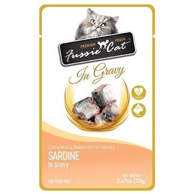 FussieCat Sardine Gravy 2.47oz