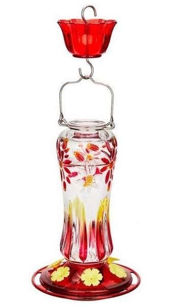 Hummingbird Glass Feeder/Moat 16oz