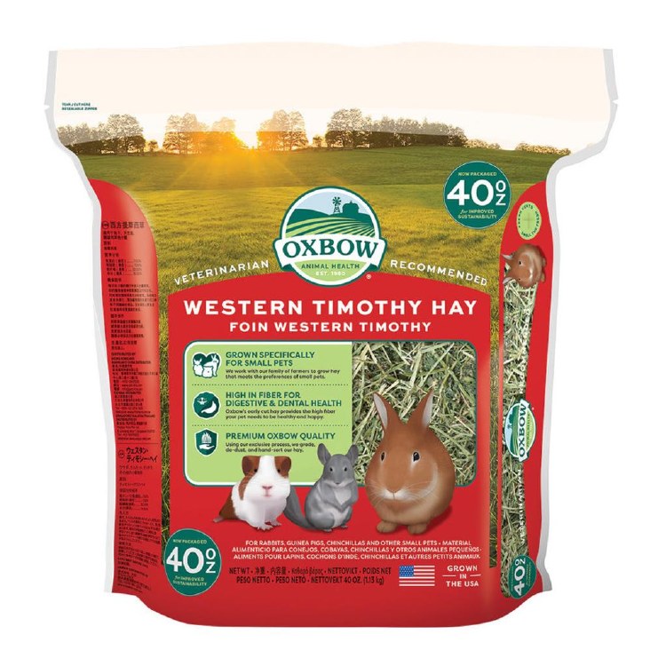 Oxbow Western Timothy Hay 40oz