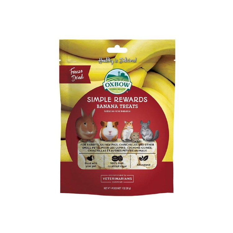 Oxbow Simple Rewards Banana Treat