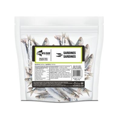 Iron Will Raw Sardines 1lb