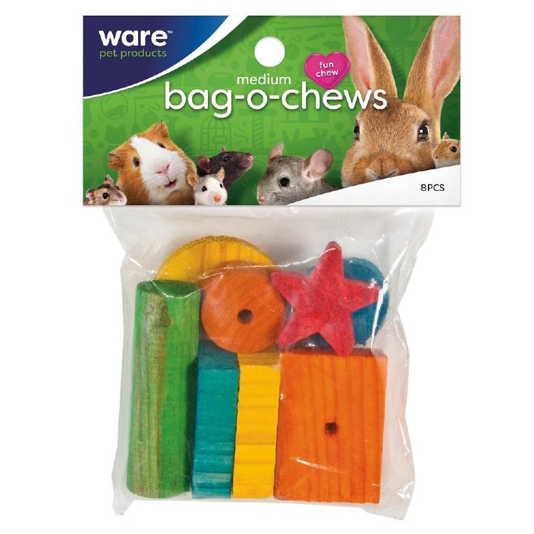 Ware Bag-O-Chews Med 8pc