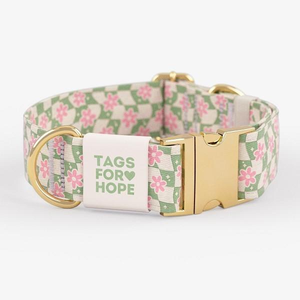 TFH Collar L Retro Daisies Gr