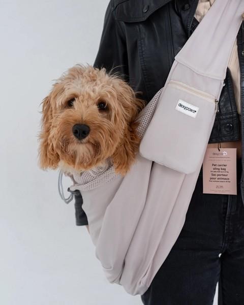 Dexy Shoulder Pet Carrier Nude