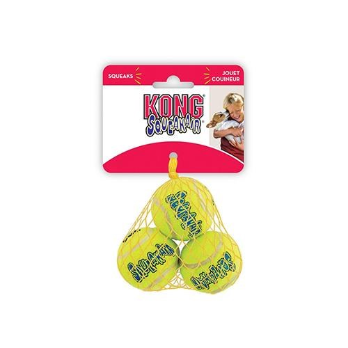Air Kong Squeaker Tennis Ball 3pk