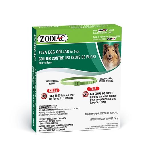 Zodiac Dog Flea Egg Collar
