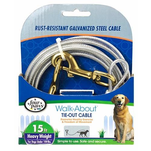 Tie Out Cable Hvy 15ft