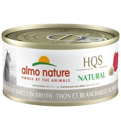 Almo Nature Tuna & Whitebait Smelt in Broth 2.5ox