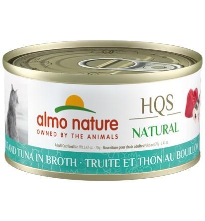 Almo Nature Trout & Tuna in Broth 2.5oz