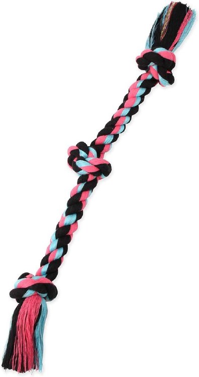 Flossy 3Knot Rope Coloured Md