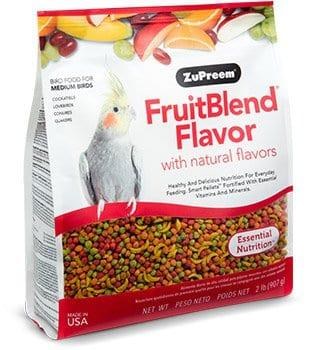 ZuP Fruit Blend Cockatiels 2lb
