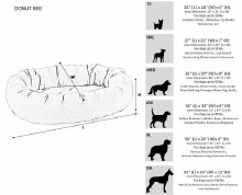 Additional picture of Bowser Donut Bed Medium 27"x35" Allumina