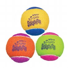 Squeakers Birthday Ball 3/pk