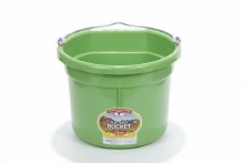 Bucket 8qt Flat Back Lime Green