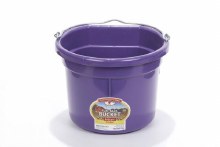 Bucket 8qt Flat Back Purple