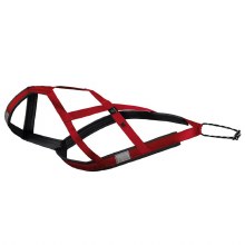 Skijoring/Sled Harness Red 2XL