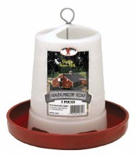 Poultry Feeder Plastic Hanging 3lb
