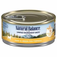 Natural Balance Limited Ingredient Duck & Pea 5.5oz