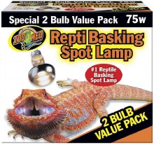 Basking Bulb 2pk 75w